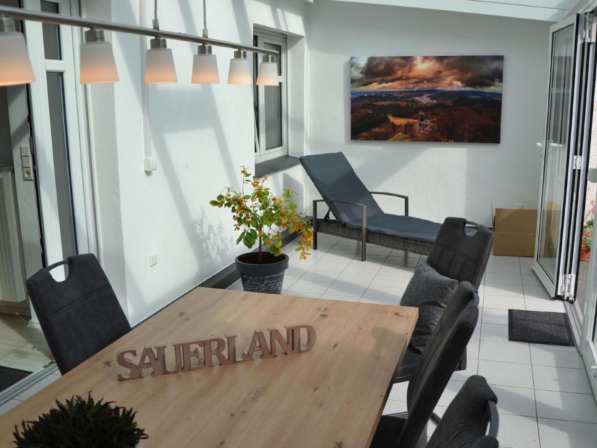 Ferienwohnung Veischedetal Im Sauerland Lennestadt Ngoại thất bức ảnh