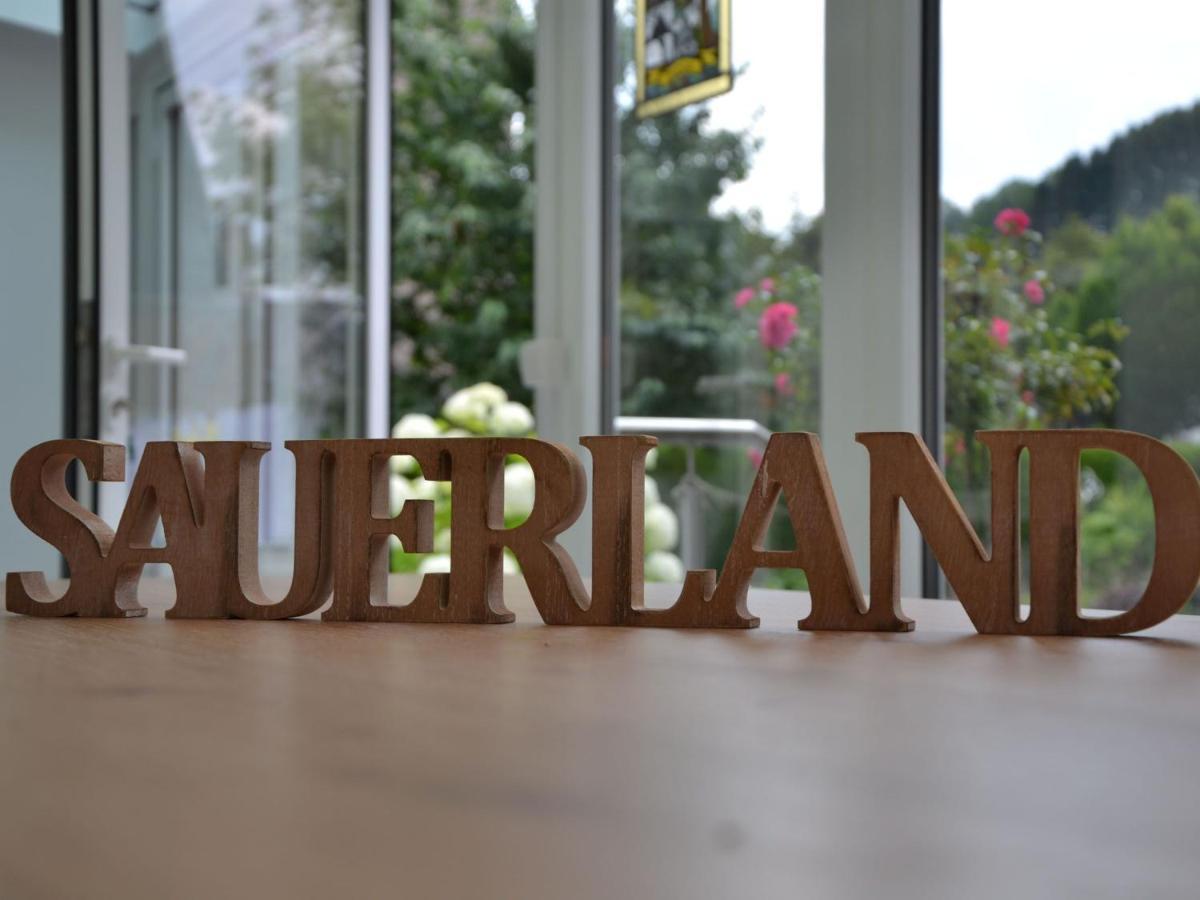 Ferienwohnung Veischedetal Im Sauerland Lennestadt Ngoại thất bức ảnh